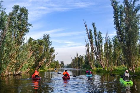 Kayaking Xochimilco Mexico