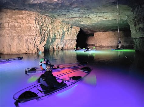 Kayaking in Caves