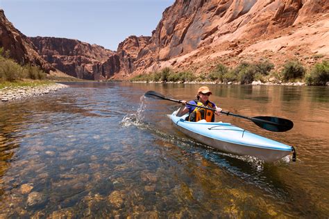Kayaking on Colorado River