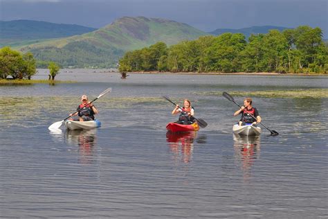 Kayaking on Loch Lomond