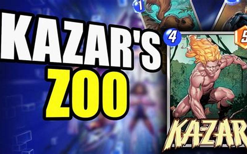 Kazar Deck Marvel Snap – A Comprehensive Guide