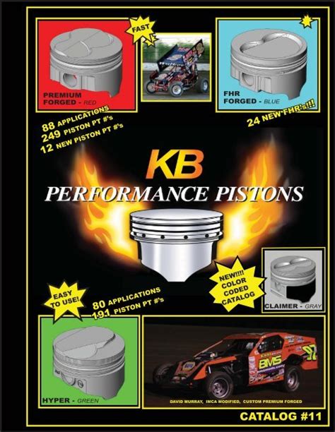 Kb Pistons Catalog