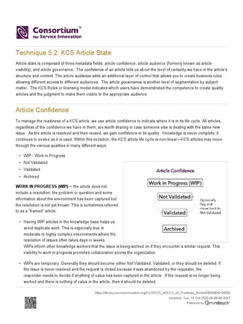 Kcs Article Template