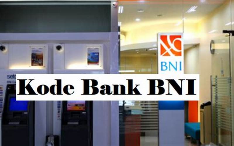 Keamanan Dalam Penggunaan Kode Transfer Bank Bni