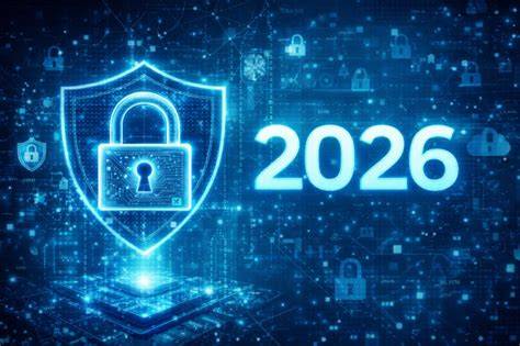 Infografis tren keamanan data digital tahun 2026