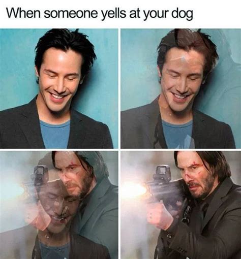 Keanu Reeves Dog Meme