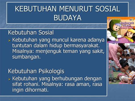 Kebutuhan Sosial