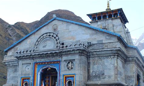 Kedarnath Temple Closeup