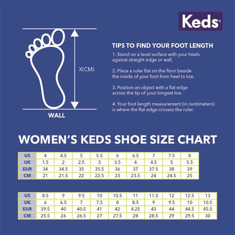 Keds Infant Size Chart