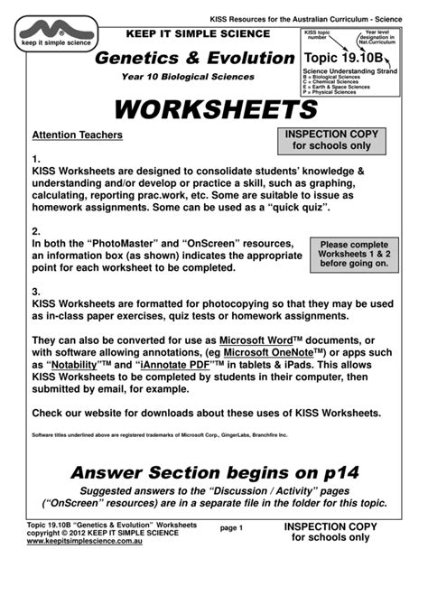 14 Best Images of High School Science Worksheets Printable Forensic