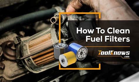 Keep Your Fuel Filters Clean