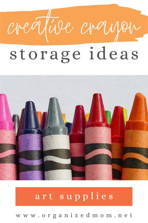 Keeping Your Crayons Organized