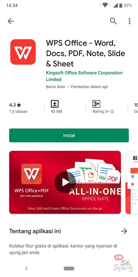 Kegunaan Aplikasi Wps Office