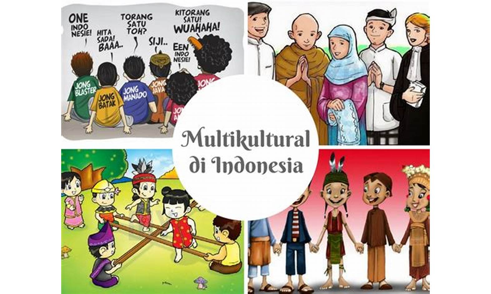 Kehidupan Masyarakat Multikultural Indonesia