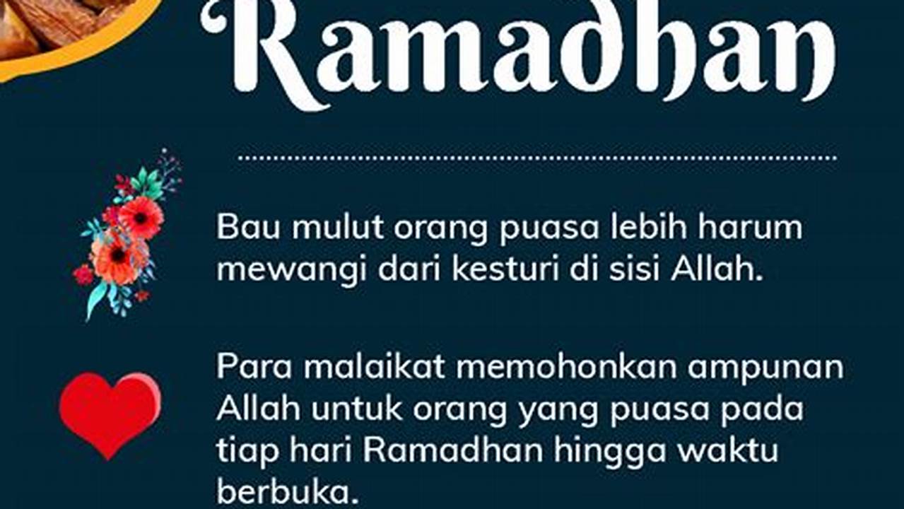 Keistimewaan, Ramadhan