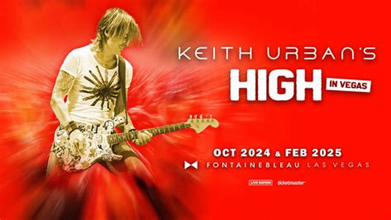 Keith Urban Concert Schedule 2025