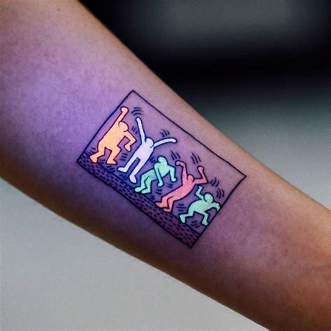 Keith Haring Tattoo
