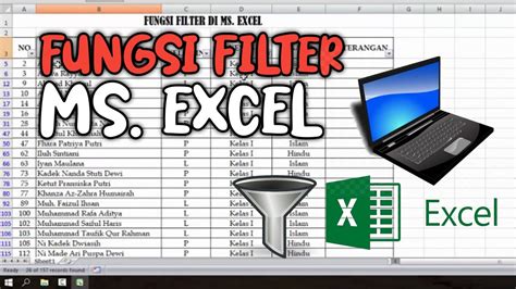 Kekurangan Menggunakan Filter di Excel