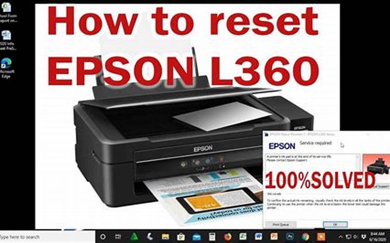 Kelebihan Menggunakan Resetter Epson L360