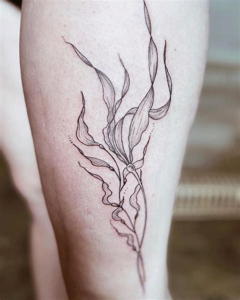 Discover the Ocean-Inspired Beauty of Kelp Tattoo Designs