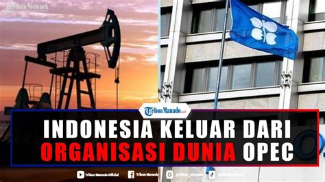 Kenapa Indonesia Keluar dari OPEC?