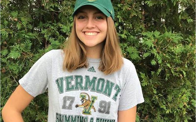 Kendall Ware Vermont Swimming