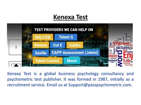 Kenexa Personality Test
