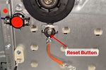 Kenmore Dryer Reset Button