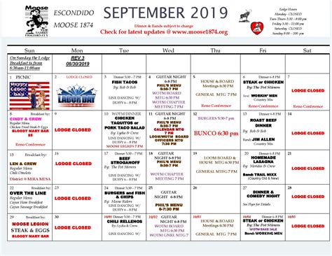 Kenosha Calendar Of Events