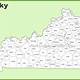 Kentucky Counties Map Printable