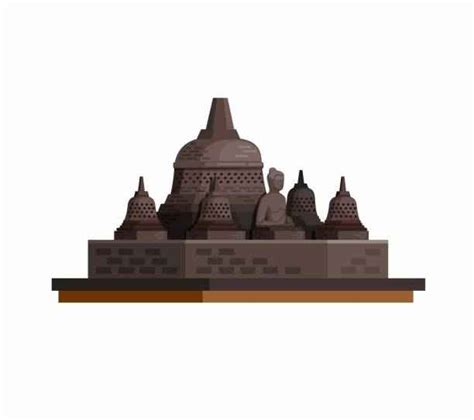 Kerajaan Sriwijaya animasi - Candi Borobudur