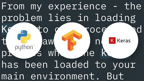 th?q=Keras + Tensorflow And Multiprocessing In Python - Boost Your Python Skills with Keras, TensorFlow, and Multiprocessing Tips for Higher Performance