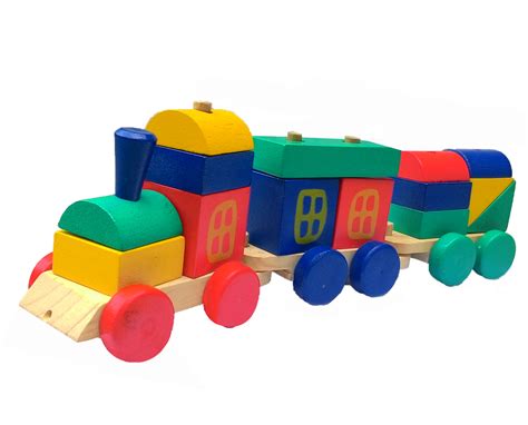 Kereta Kayu Mainan untuk Berbagai Tujuan
