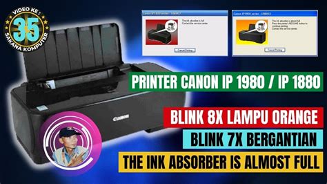 Kerusakan pada Printer Canon IP1980