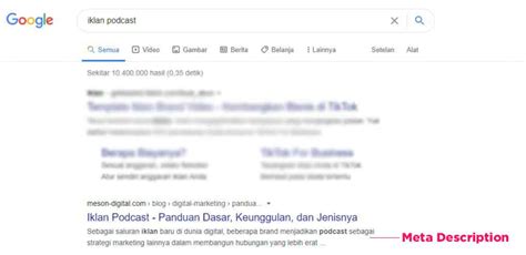 Kesalahan meta description