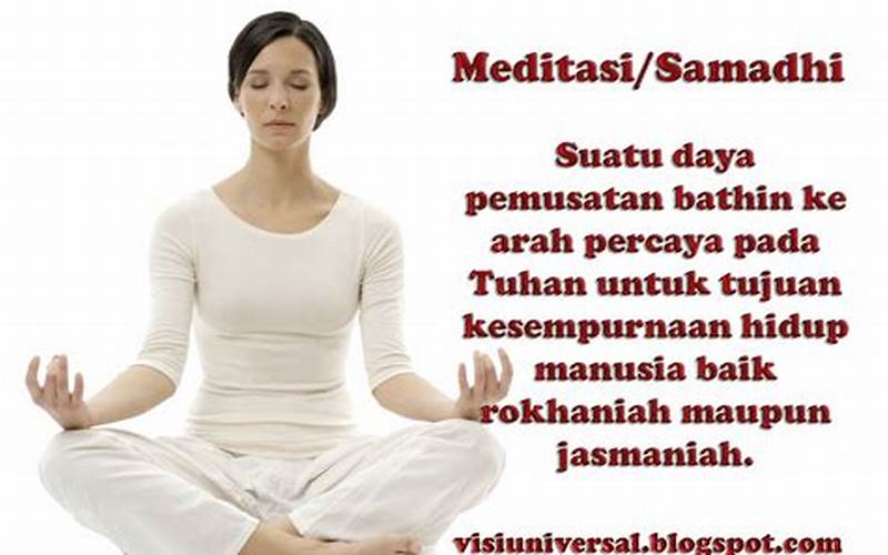 Kesimpulan Meditasi