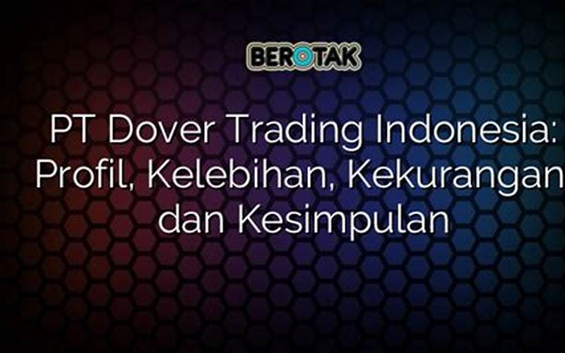 Kesimpulan Trading Indonesia