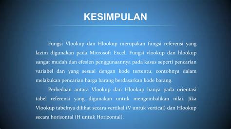 Kesimpulan