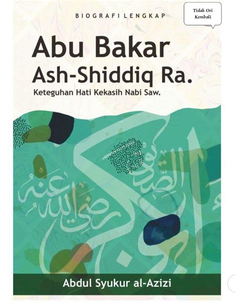 Kesimpulan Biografi Abu Bakar Ash Shiddiq