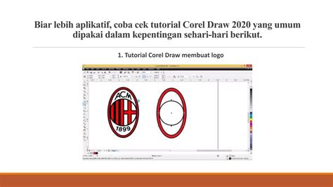 Gambar Kesimpulan Tutorial Membuat Corel Draw