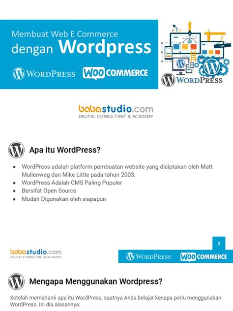 Gambar Tutorial Membuat Ecommerce dengan WordPress