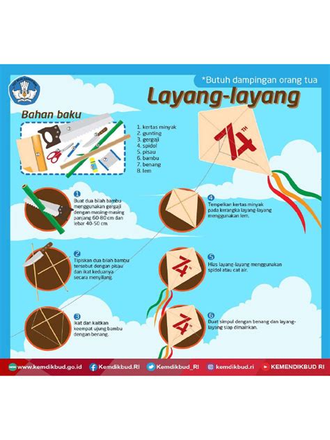 Tutorial Membuat Layang-layang