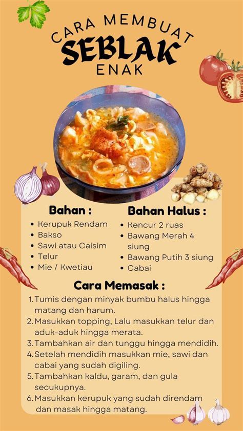 tutorial membuat seblak