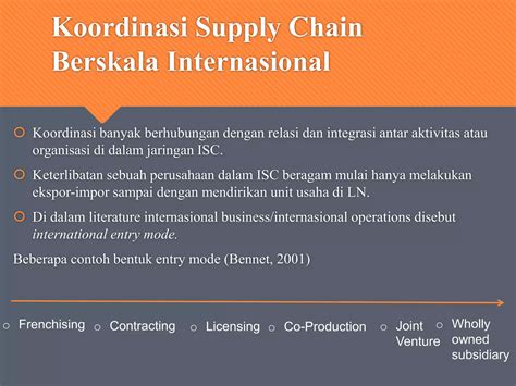 Keterlibatan Global dan Jaringan Internasional