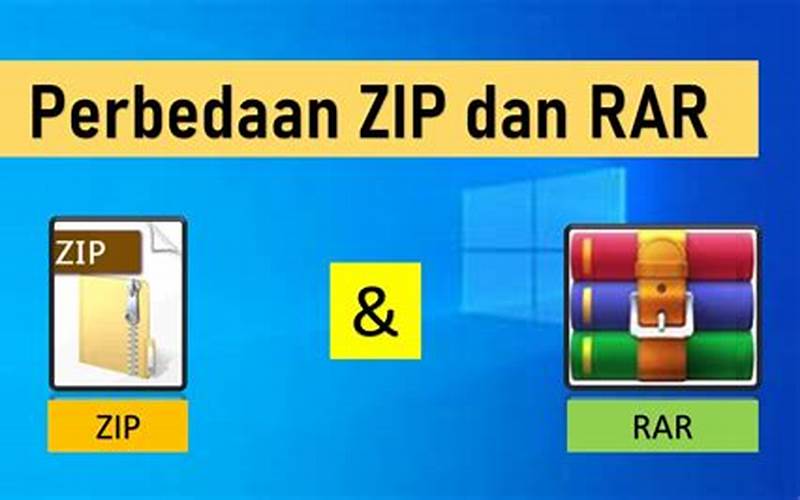 Ketersediaan File Zip Dan Rar
