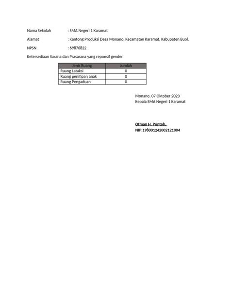 Ketersediaan dan Responsif