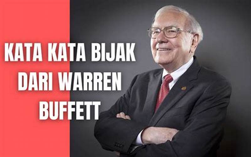 Ketika Orang Lain Takut Warren Buffett