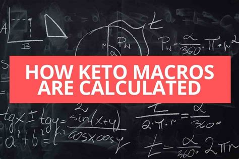 Keto Macros Calculation Example