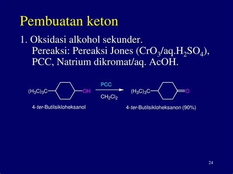 Keton Dapat Dibuat dengan Cara Mengoksidasi