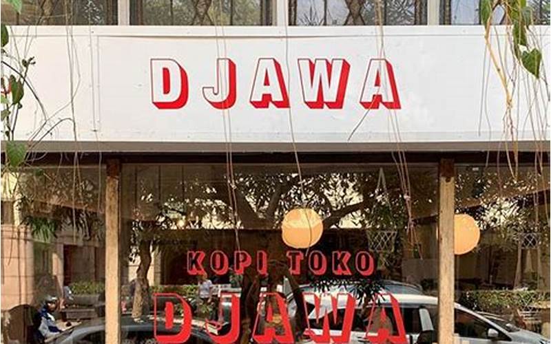 Keunikan Kopi Toko Djawa